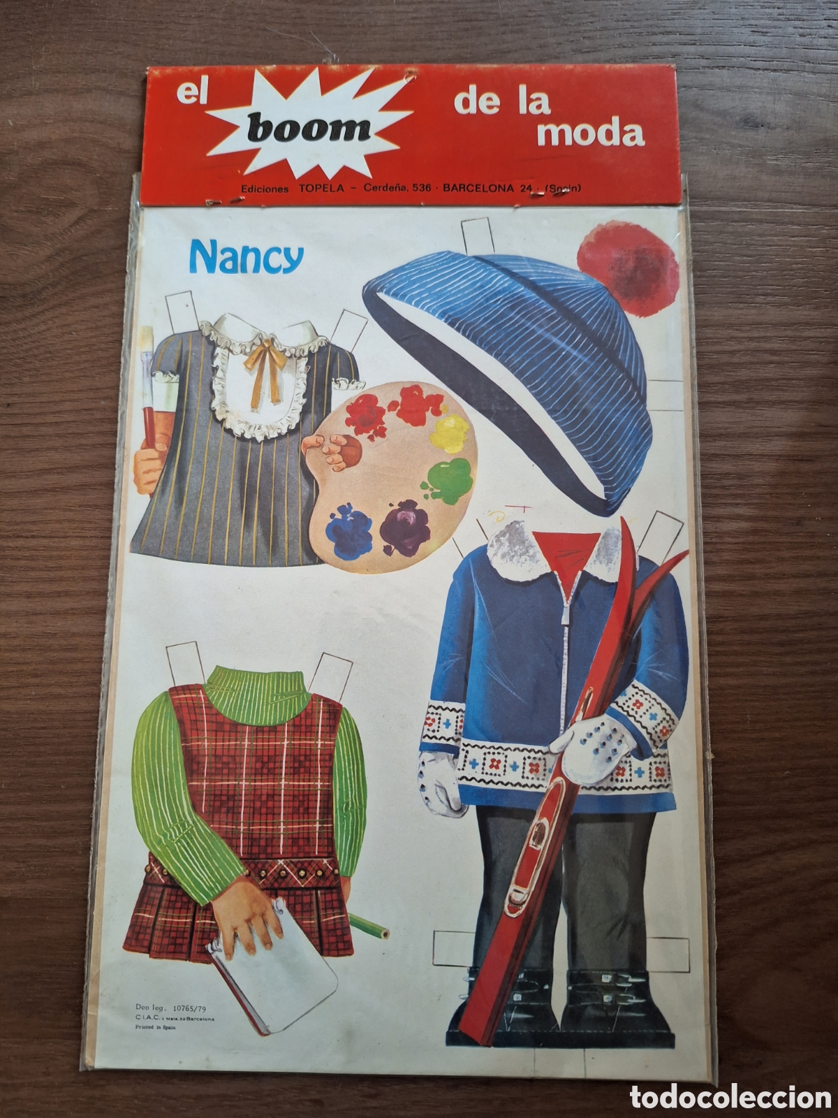 Coleccionismo recortables: EL BOOM DE LA MODA NANCY - RECORTABLE MU&Ntilde;ECAS - Foto 2
