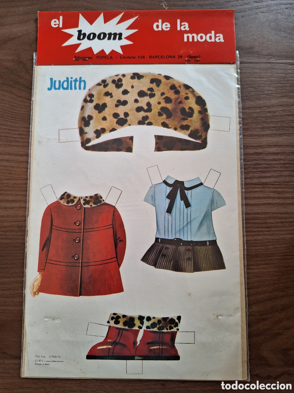 Coleccionismo recortables: EL BOOM DE LA MODA JUDITH - RECORTABLE MU&Ntilde;ECAS - Foto 2