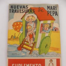 Coleccionismo Recortables: CUENTO MARI-PEPA - NUEVAS TRAVESURAS DE MARI PEPA, MARIA CLARET, CON SUPLEMENTO RECORTABLE