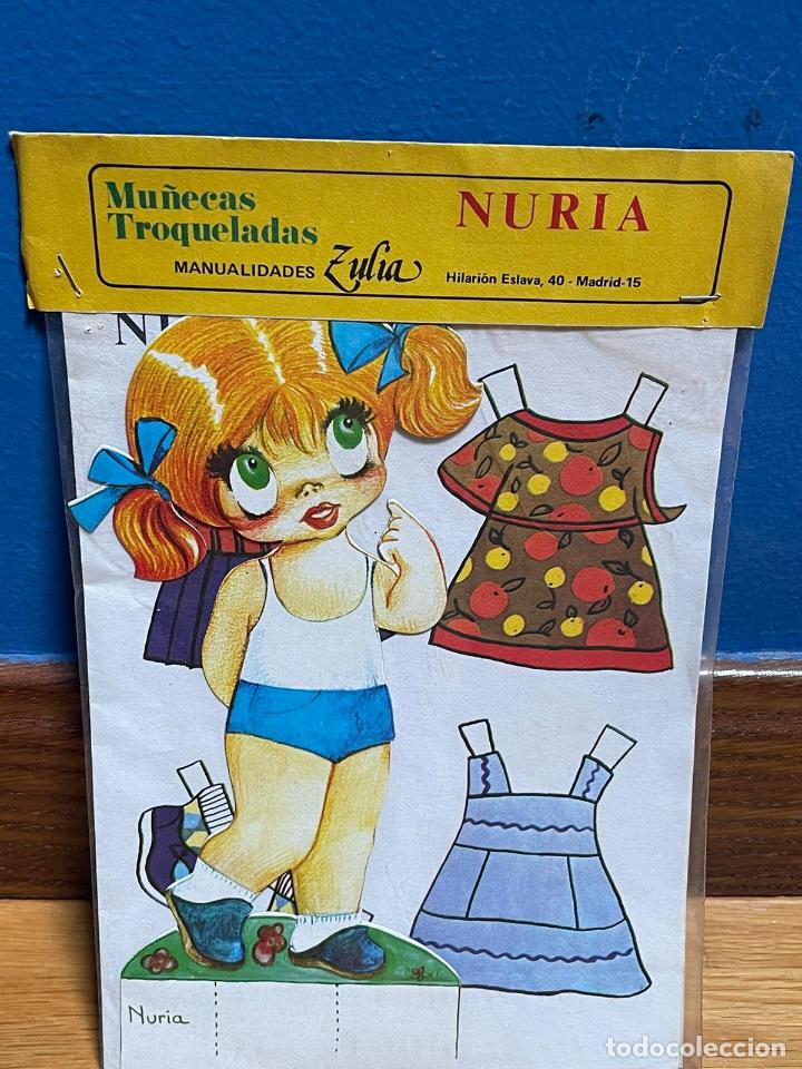 Coleccionismo recortables: RECORTABLE ZULIA NURIA - Foto 1