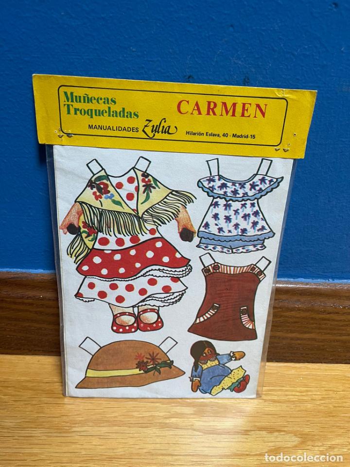 Coleccionismo recortables: RECORTABLE ZULIA CARMEN - Foto 2