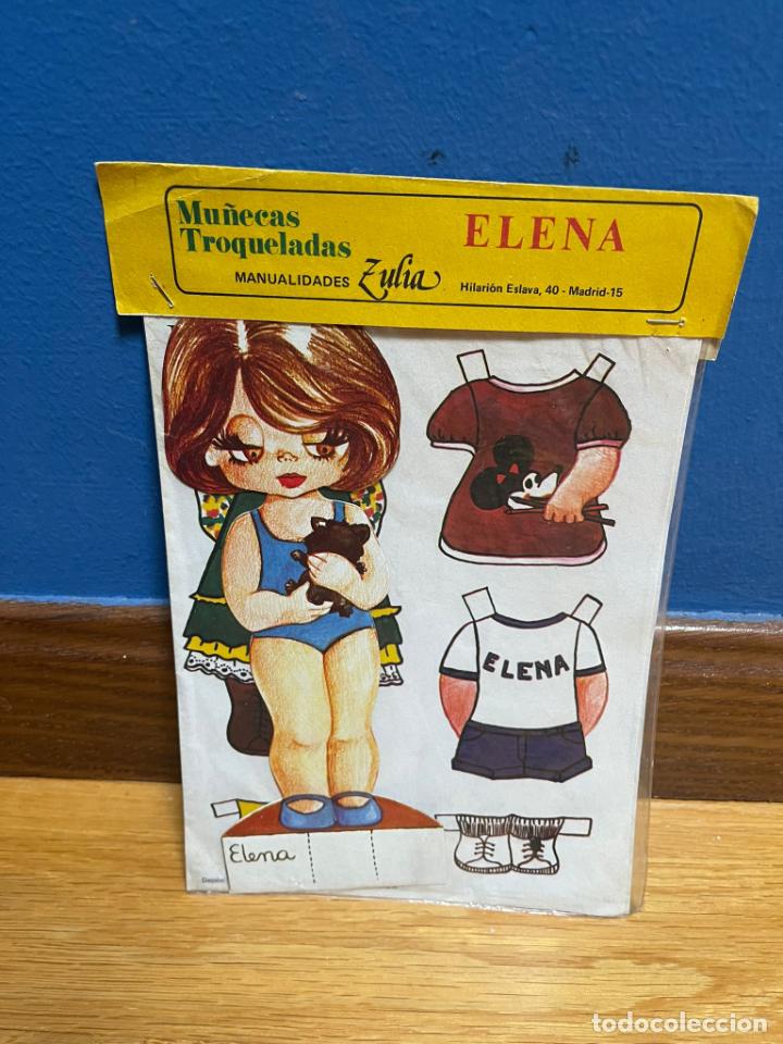 Coleccionismo recortables: RECORTABLE ZULIA ELENA - Foto 1