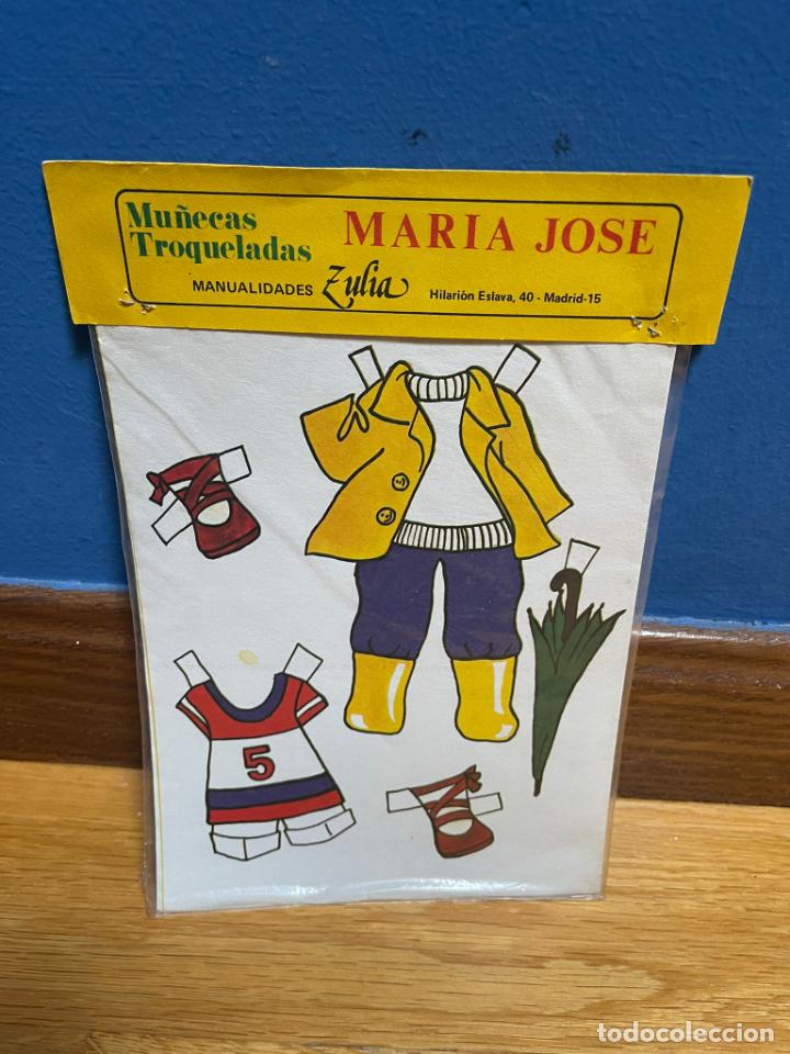 Coleccionismo recortables: RECORTABLE ZULIA MARIA JOSE - Foto 2