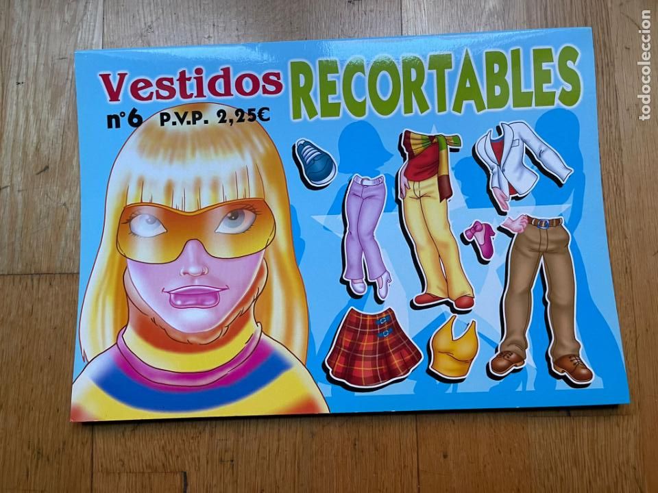 Coleccionismo recortables: LIBRO RECORTABLE CON 8 LAMINAS NUMERO 6 - Foto 1