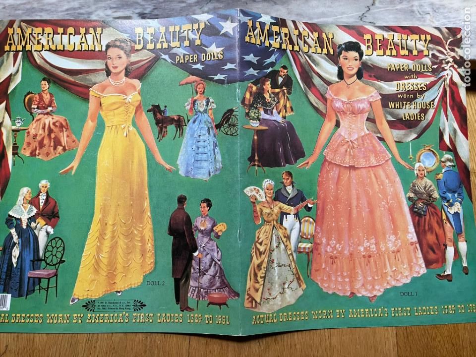 Coleccionismo recortables: LIBRO RECORTABLE AMERICAN BEAUTY - Foto 1