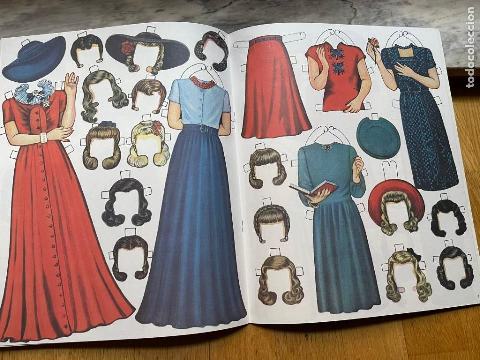 Coleccionismo recortables: LIBRO RECORTABLE HAIR DO DOLLS - Foto 2