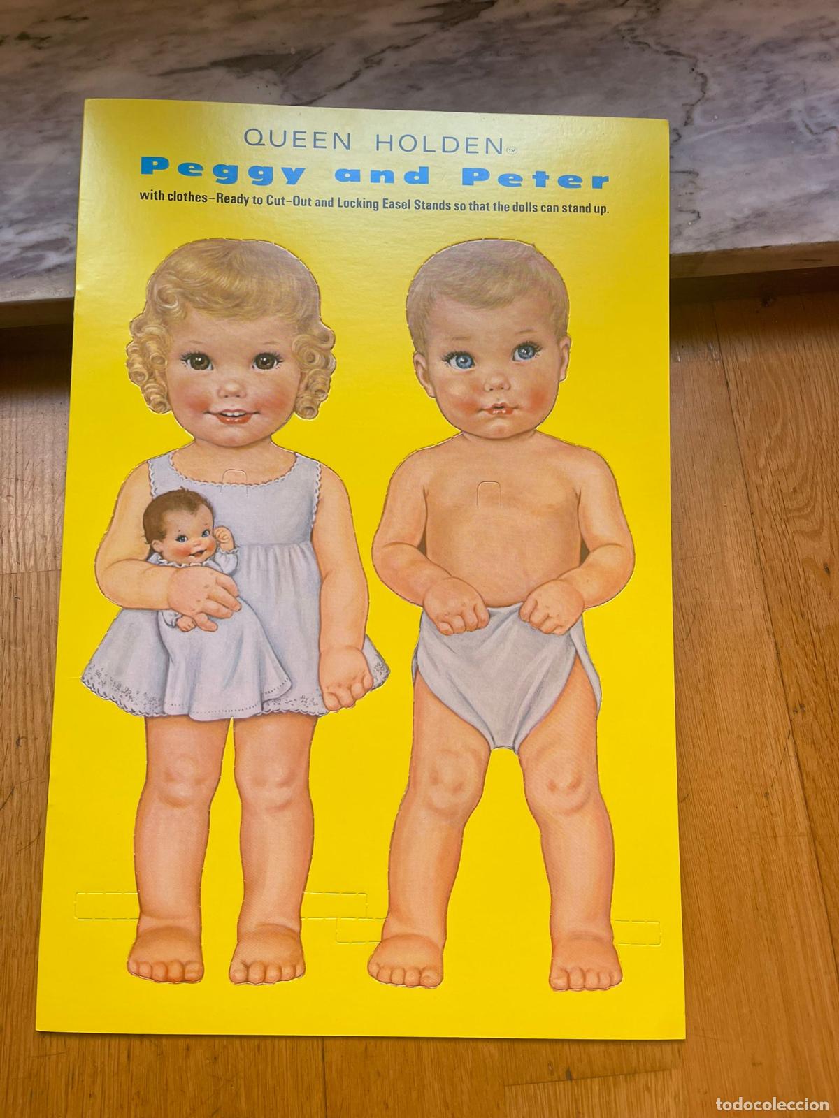 Coleccionismo recortables: LIBRO RECORTABLE PEGGY AND PETER - Foto 1