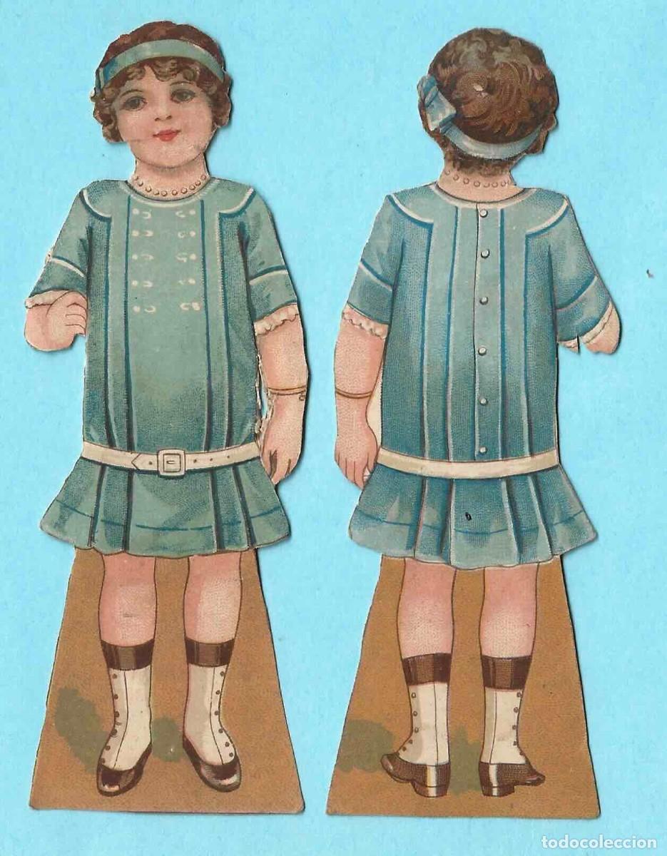 Coleccionismo recortables: MU&Ntilde;ECA RECORTABLE. FARINE LACT&Eacute;E NESTL&Eacute; - Foto 1