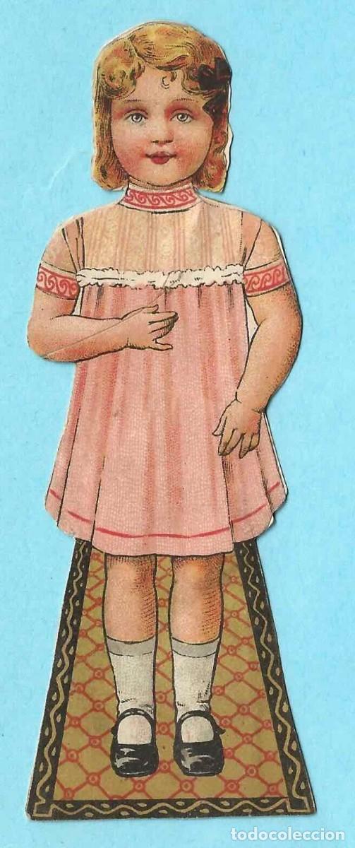 Coleccionismo recortables: MU&Ntilde;ECA RECORTABLE. FARINE LACT&Eacute;E NESTL&Eacute; - Foto 1
