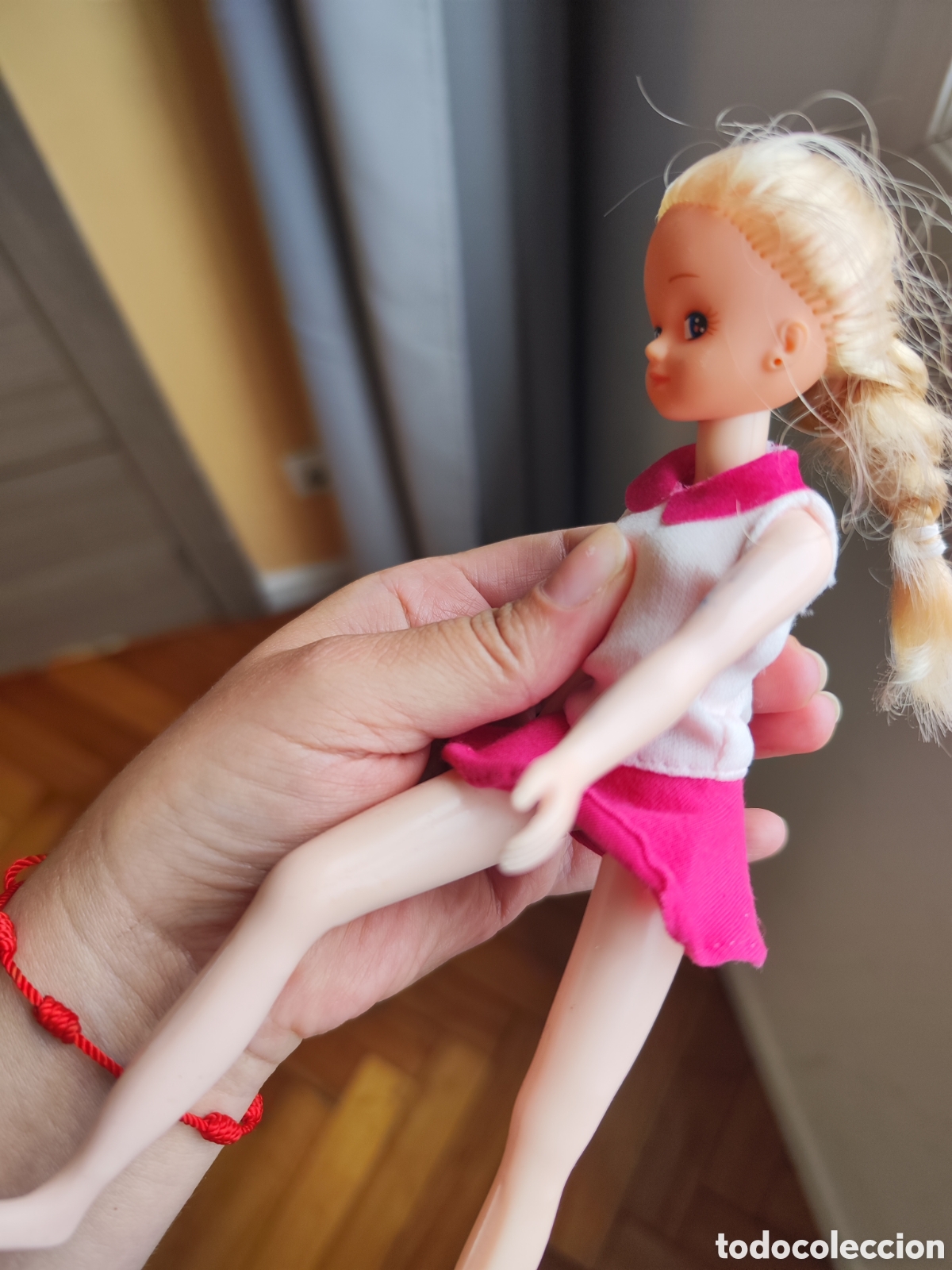 Coleccionismo recortables: Mu&ntilde;eca tipo chabel, cabeza feber - Foto 3