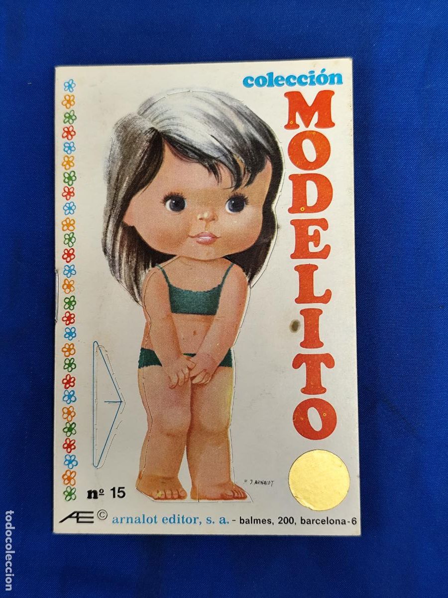 Coleccionismo recortables: RECORTABLE MODELITOS MU&Ntilde;ECAS - Foto 1