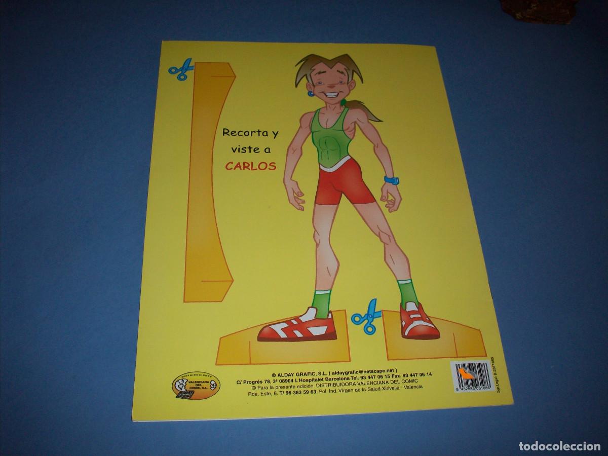 Coleccionismo recortables: cuento y recortables, los vestiditos de carlos - Foto 2