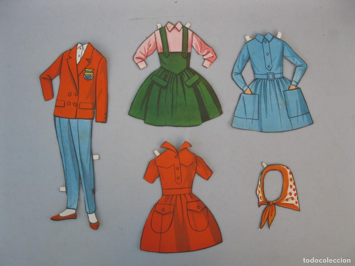 Coleccionismo recortables: MARISOL - LOTE DE RECORTABLES DE PAPEL. - Foto 6