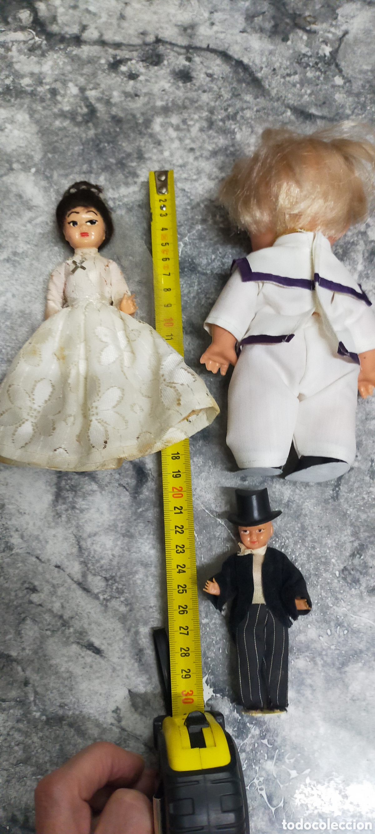 Coleccionismo recortables: mu&ntilde;ecos tartas 2 comuni&oacute;n 1 boda - Foto 2