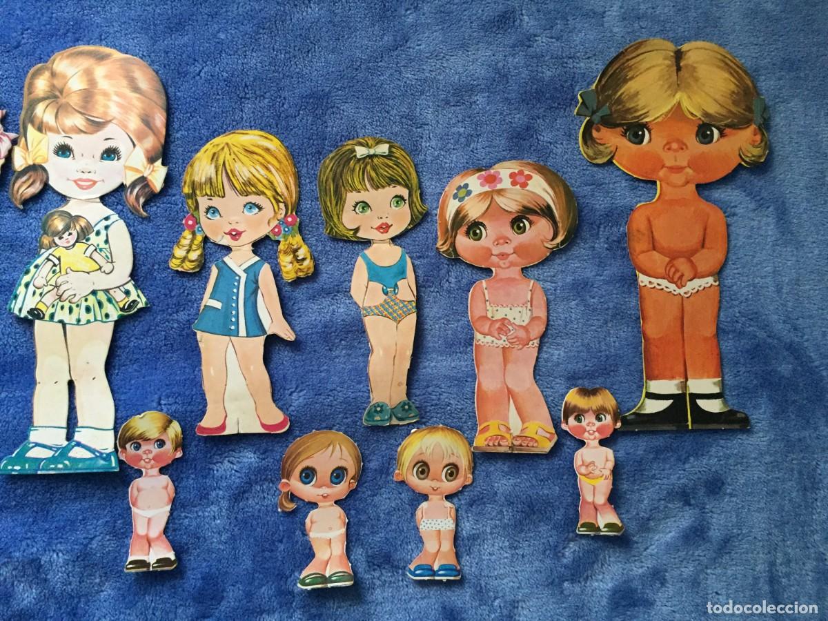 Coleccionismo recortables: LOTE DE MU&Ntilde;ECAS/OS PARA RECORTABLES - Foto 1