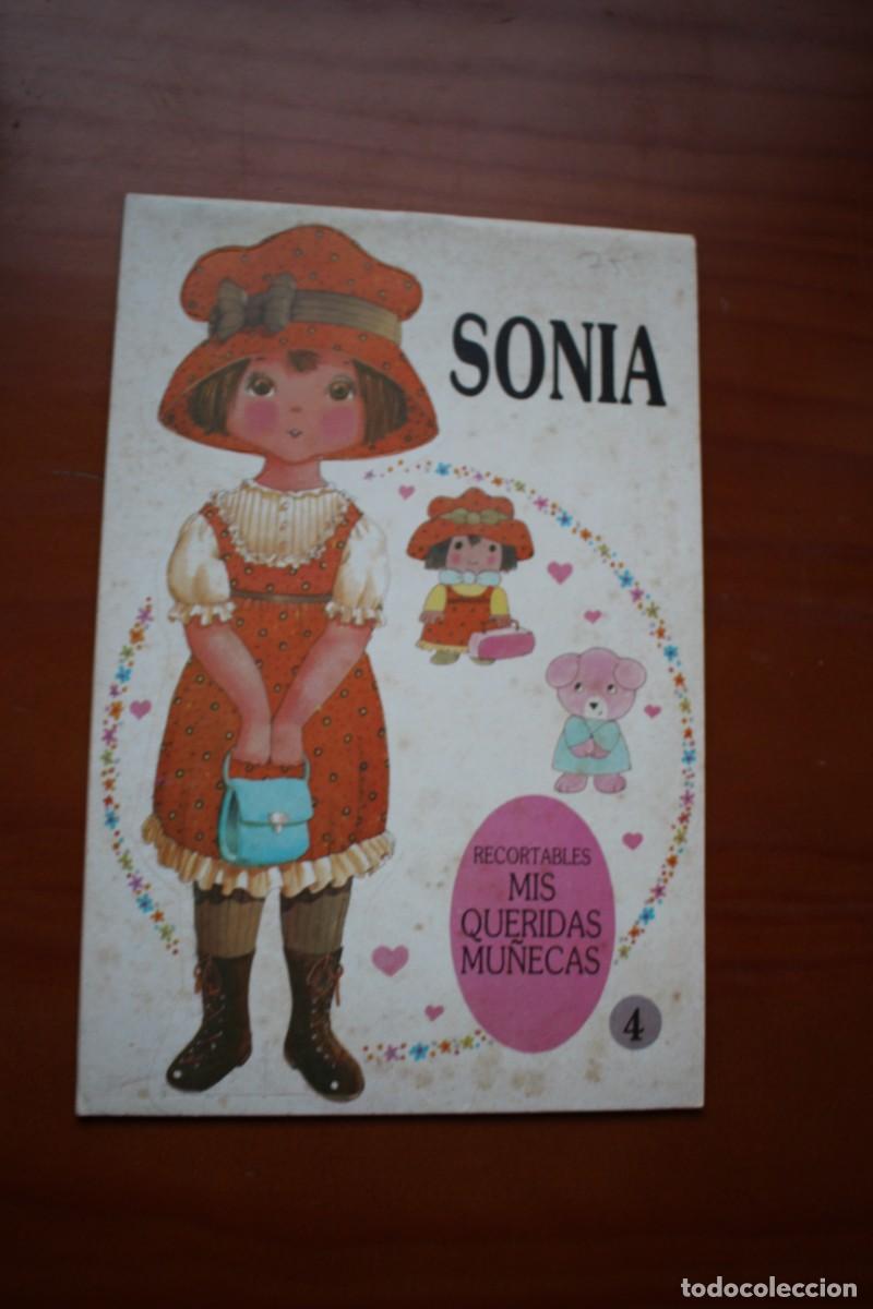 Coleccionismo recortables: Mu&ntilde;eca recortable SONIA. Bruguera. - Foto 1