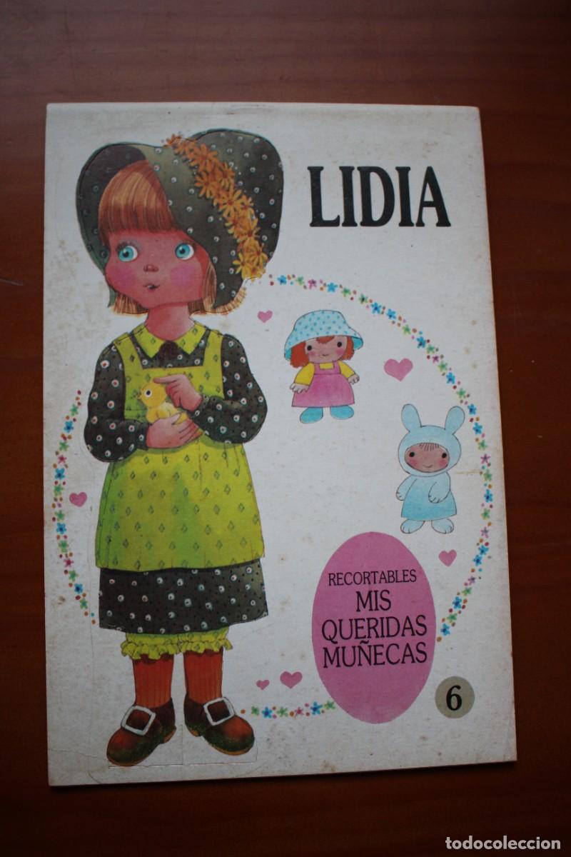 Coleccionismo recortables: Mu&ntilde;eca recortable Lidia de Bruguera. - Foto 1