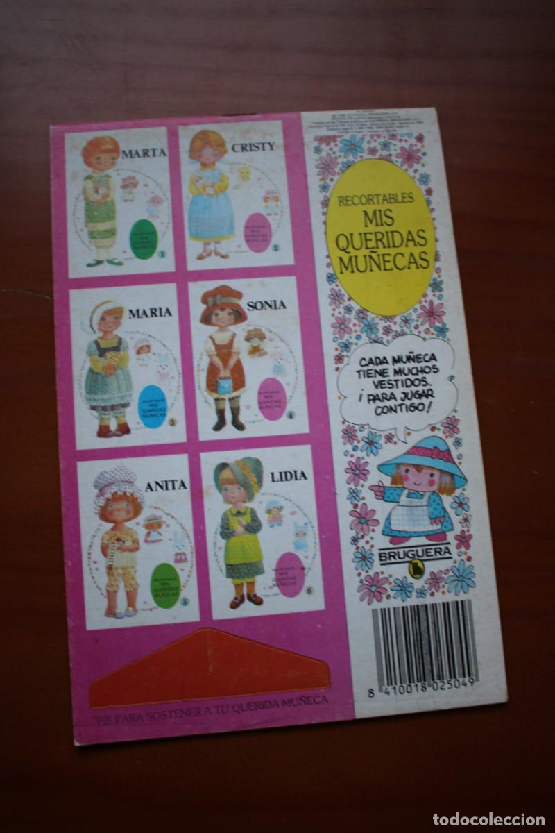 Coleccionismo recortables: Mu&ntilde;eca recortable Lidia de Bruguera. - Foto 2