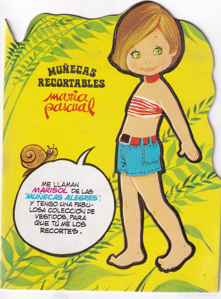 Coleccionismo recortables: RECORTABLES.- MARISOL MU&Ntilde;ECAS ALEGRES. RECORTABLES MARIA PASCUAL. - Foto 1