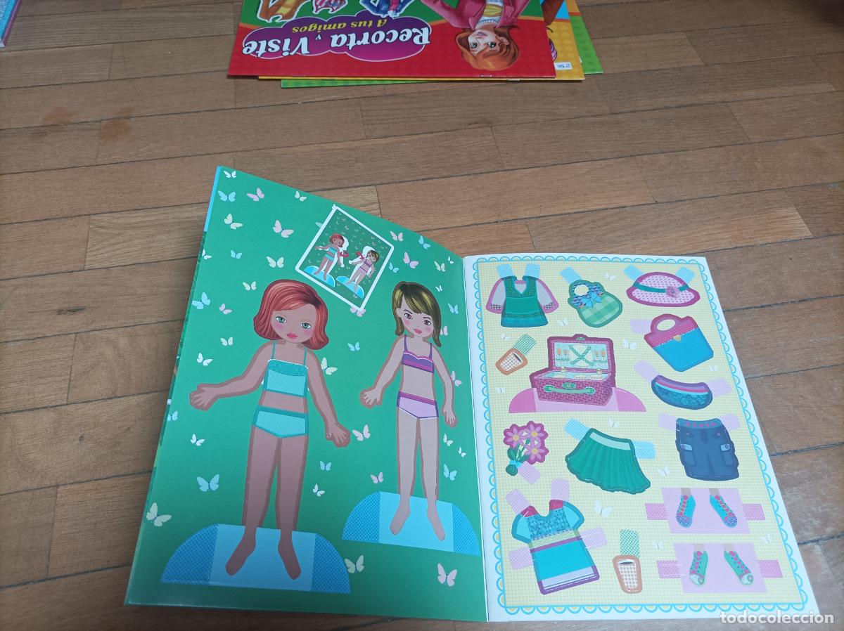 Coleccionismo recortables: LIBRO DE RECORTABLES DE MU&Ntilde;ECA VESTIDOS DE CALLE - Foto 3
