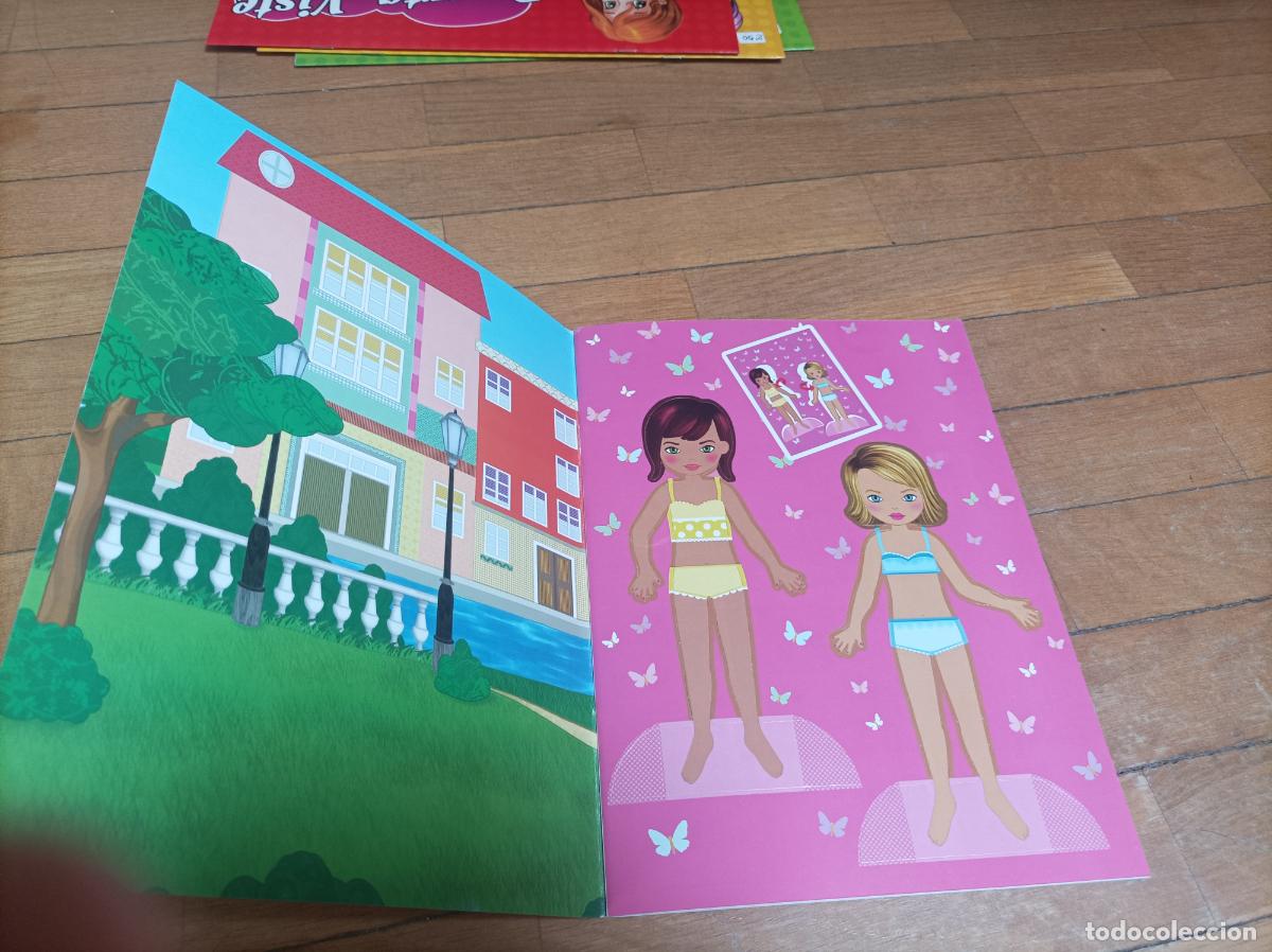 Coleccionismo recortables: LIBRO DE RECORTABLES DE MU&Ntilde;ECA VESTIDOS DE CALLE - Foto 4