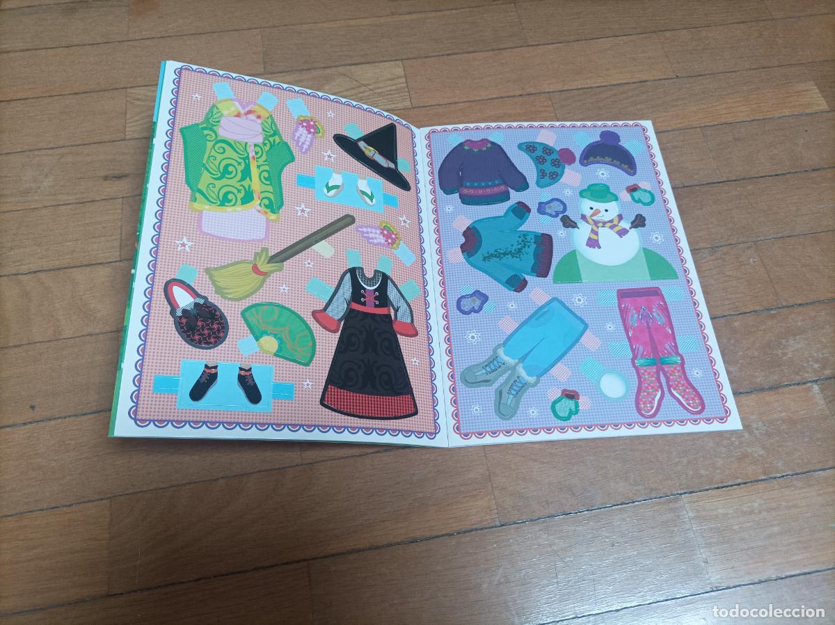 Coleccionismo recortables: LIBRO DE RECORTABLES DE MU&Ntilde;ECA VESTIDOS DE CALLE - Foto 5