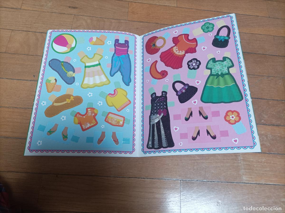 Coleccionismo recortables: LIBRO DE RECORTABLES DE MU&Ntilde;ECA VESTIDOS DE CALLE - Foto 6