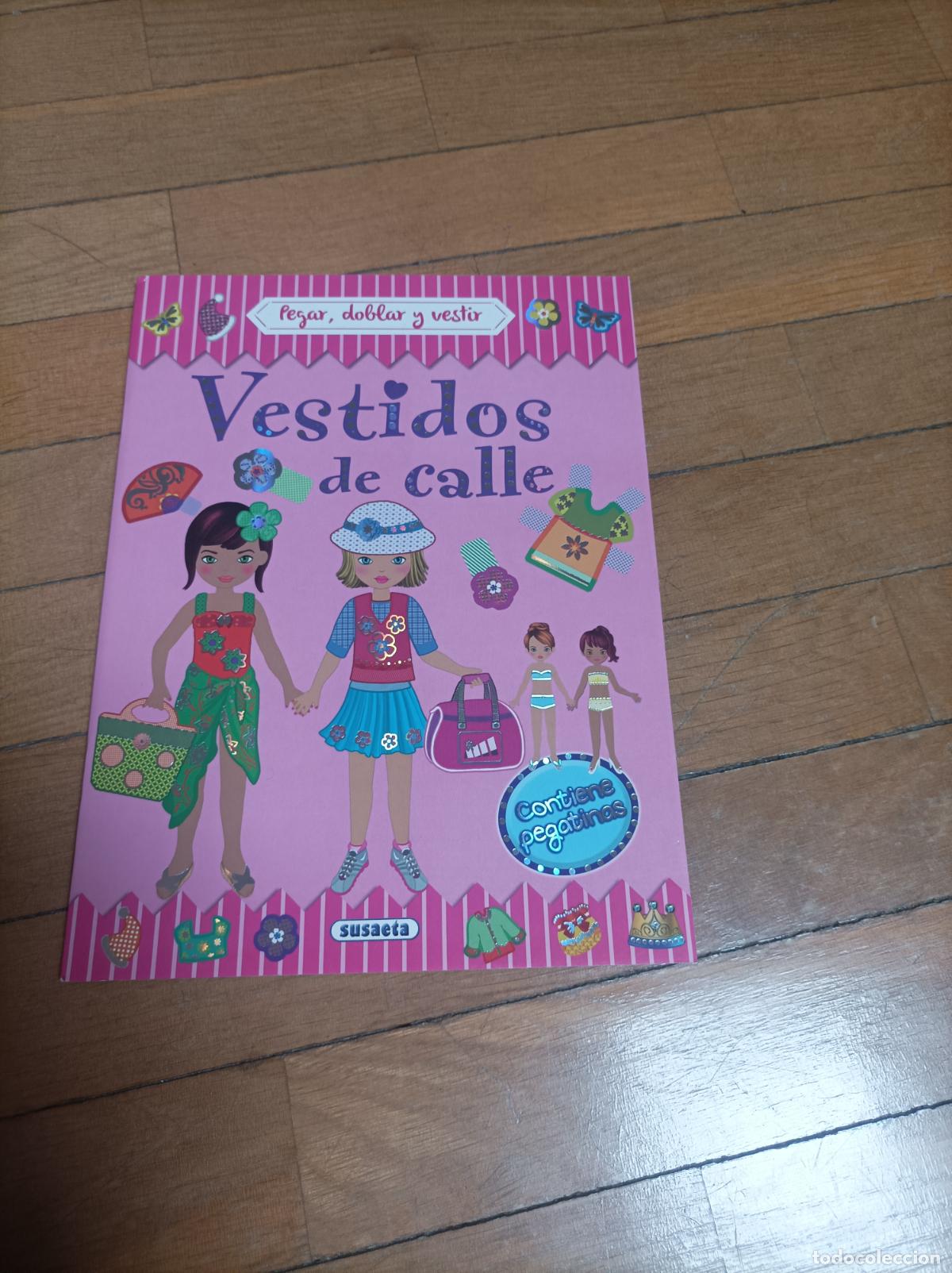 Coleccionismo recortables: LIBRO DE RECORTABLES DE MU&Ntilde;ECA VESTIDOS DE CALLE - Foto 1