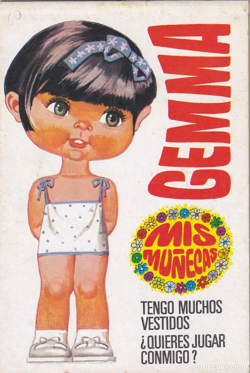 Coleccionismo recortables: RECORTABLE.- MIS MU&Ntilde;ECAS. GEMMA. - Foto 1