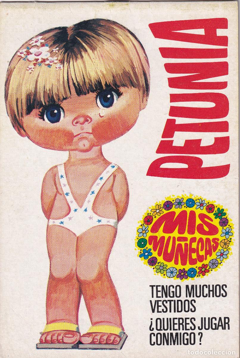 Coleccionismo recortables: RECORTABLE.- MIS MU&Ntilde;ECAS. PETUNIA. - Foto 1