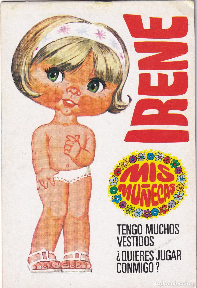 Coleccionismo recortables: RECORTABLE.- MIS MU&Ntilde;ECAS. IRENE. - Foto 1