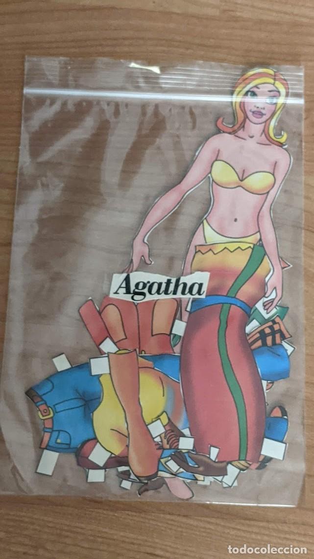 Coleccionismo recortables: MU&Ntilde;ECA RECORTABLE DE PAPEL - Foto 1
