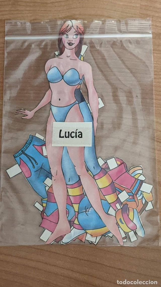 Coleccionismo recortables: MU&Ntilde;ECA RECORTABLE DE PAPEL - Foto 1