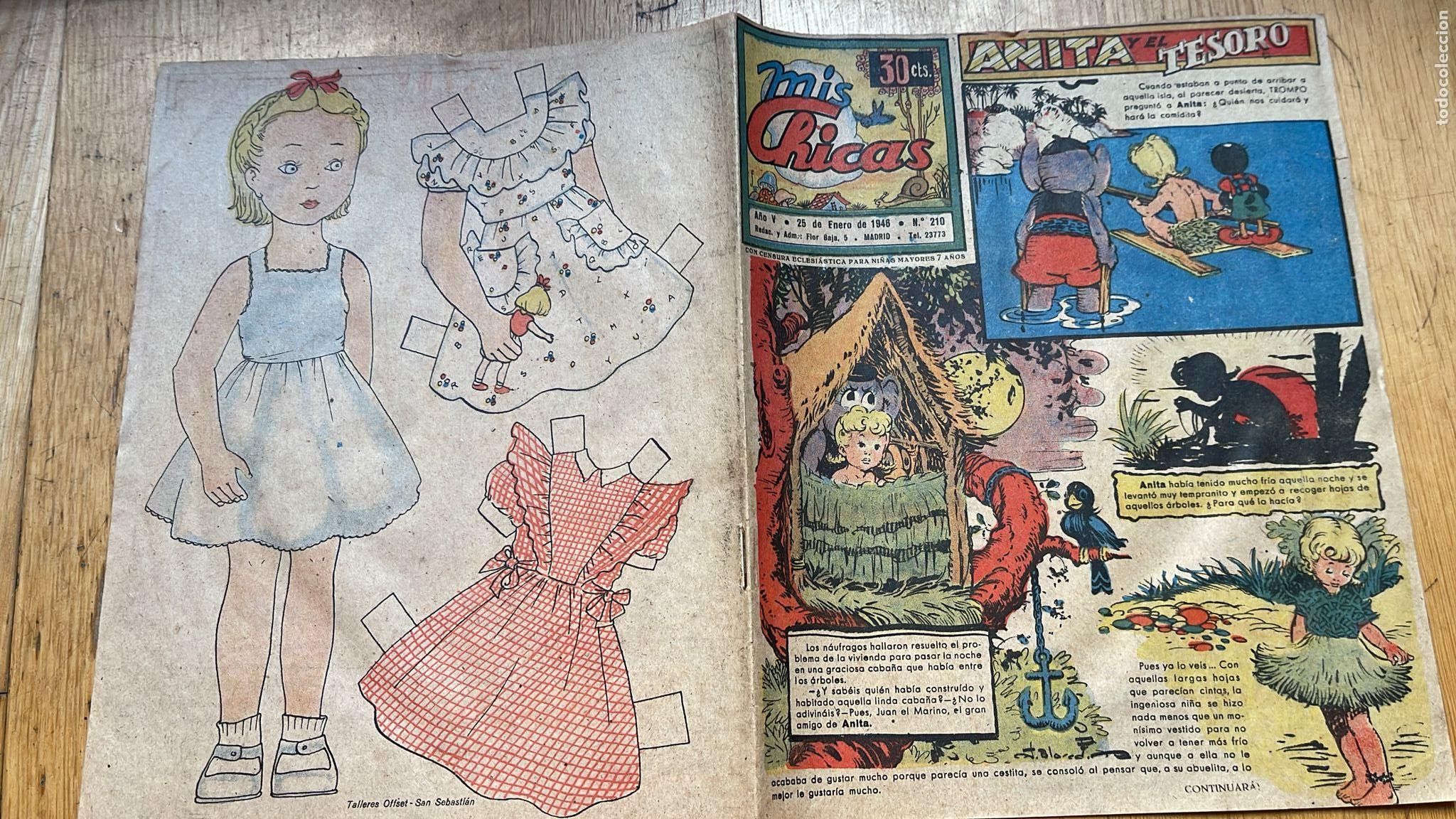 Coleccionismo recortables: RECORTABLE REVISTA MIS CHICAS - Foto 1