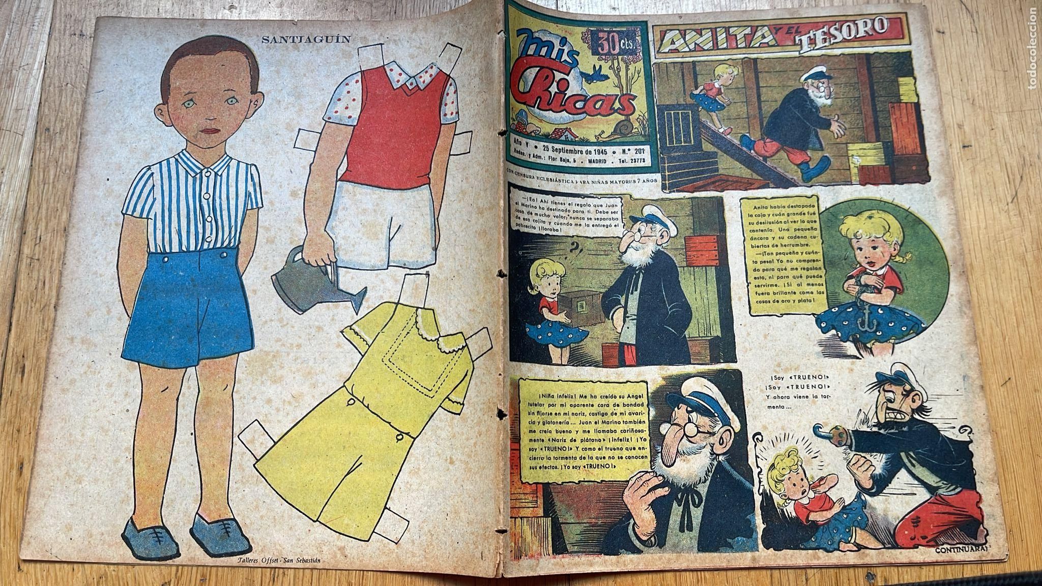 Coleccionismo recortables: RECORTABLE REVISTA MIS CHICAS - Foto 1
