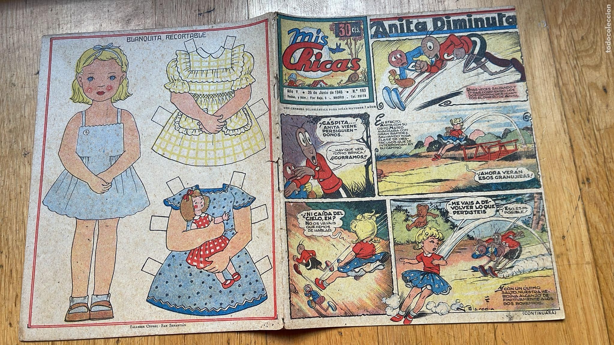 Coleccionismo recortables: RECORTABLE REVISTA MIS CHICAS - Foto 1