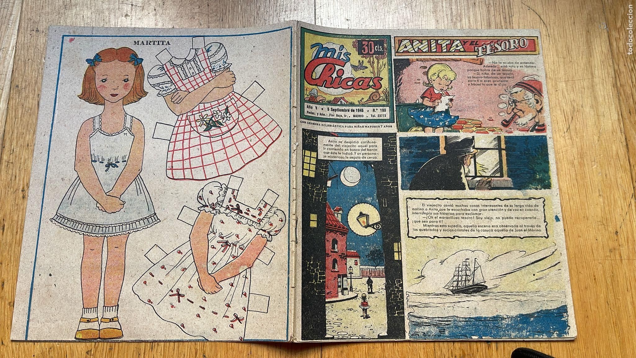 Coleccionismo recortables: RECORTABLE REVISTA MIS CHICAS - Foto 1
