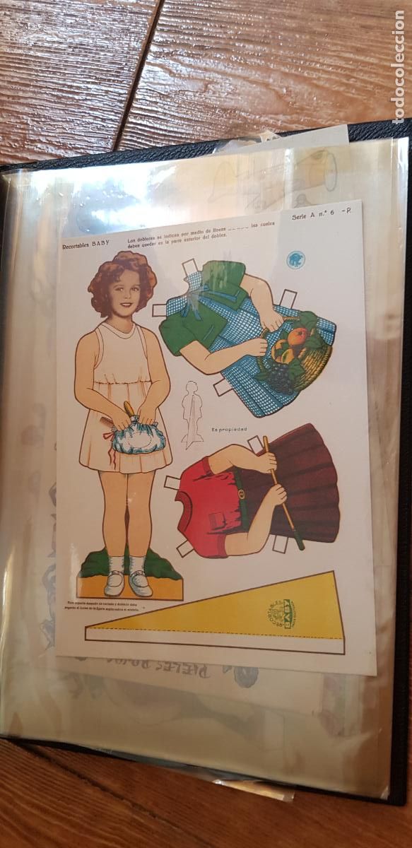 Coleccionismo recortables: RECORTABLE MU&Ntilde;ECA BABY - Foto 1