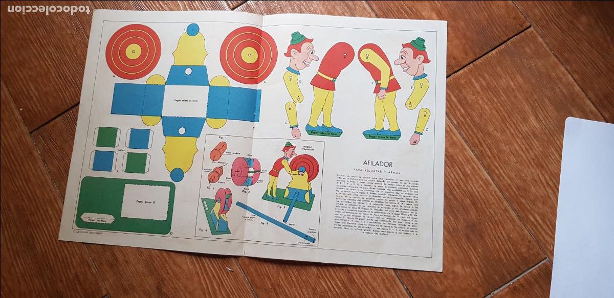 Coleccionismo recortables: RECORTABLES MU&Ntilde;ECAS AFILADOR - Foto 1