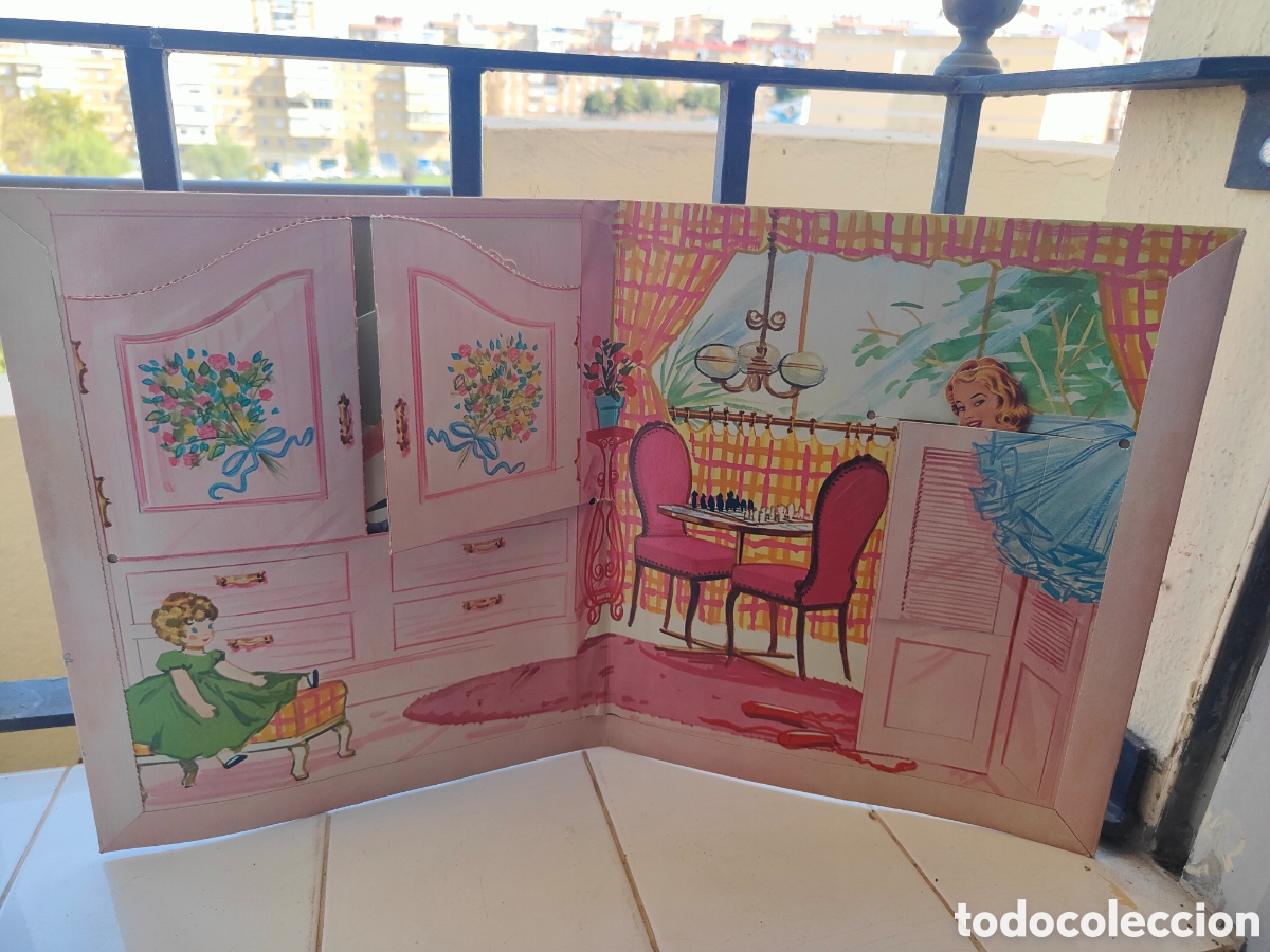 Coleccionismo recortables: LIBRO RECORTABLE JANET LENNON DE 1948 - Foto 2