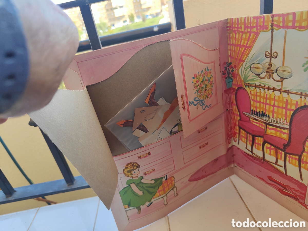 Coleccionismo recortables: LIBRO RECORTABLE JANET LENNON DE 1948 - Foto 3