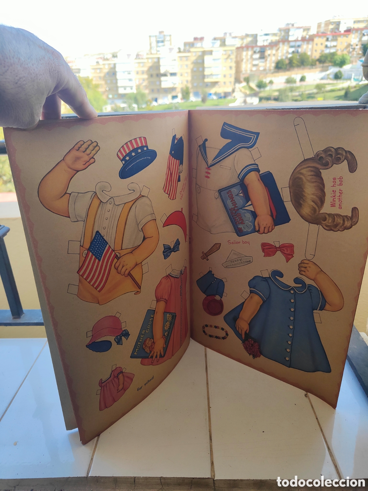 Coleccionismo recortables: LIBRO DE RECORTABLES AMERICANO SLEEPING DOLLS - Foto 3