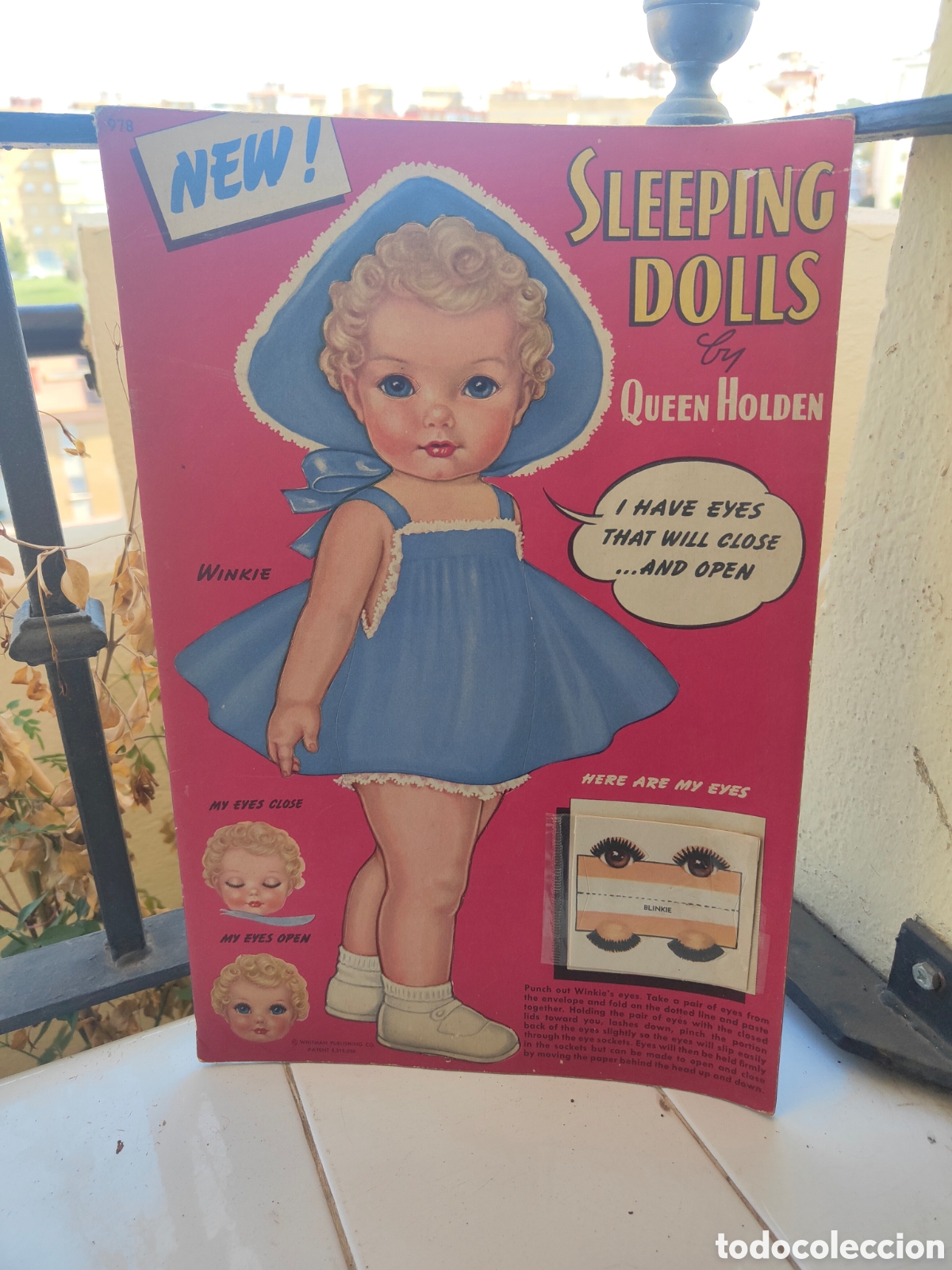 Coleccionismo recortables: LIBRO DE RECORTABLES AMERICANO SLEEPING DOLLS - Foto 1
