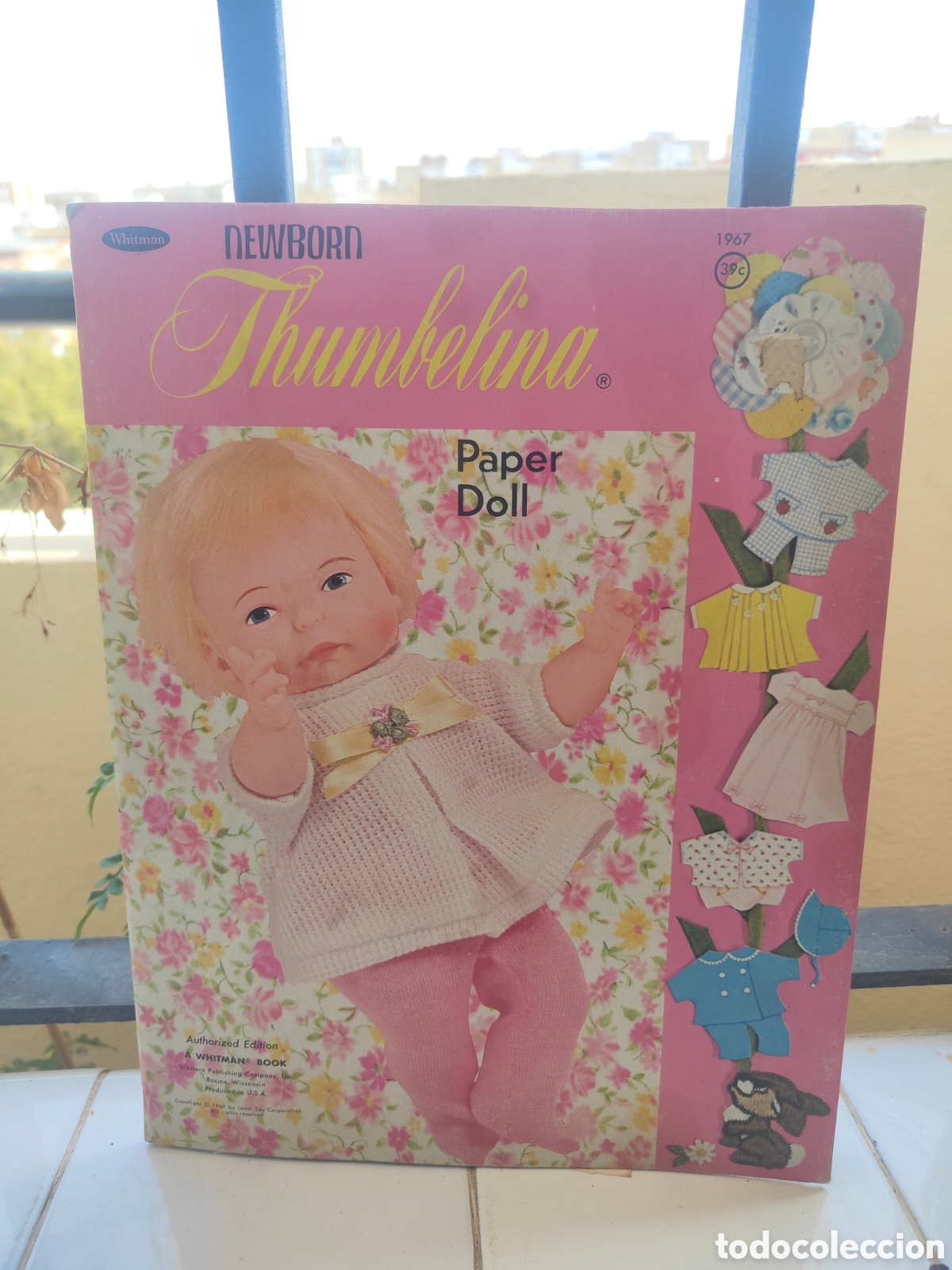 Coleccionismo recortables: ANTIGUO LIBRO DE RECORTABLES THUMBELINA - Foto 1