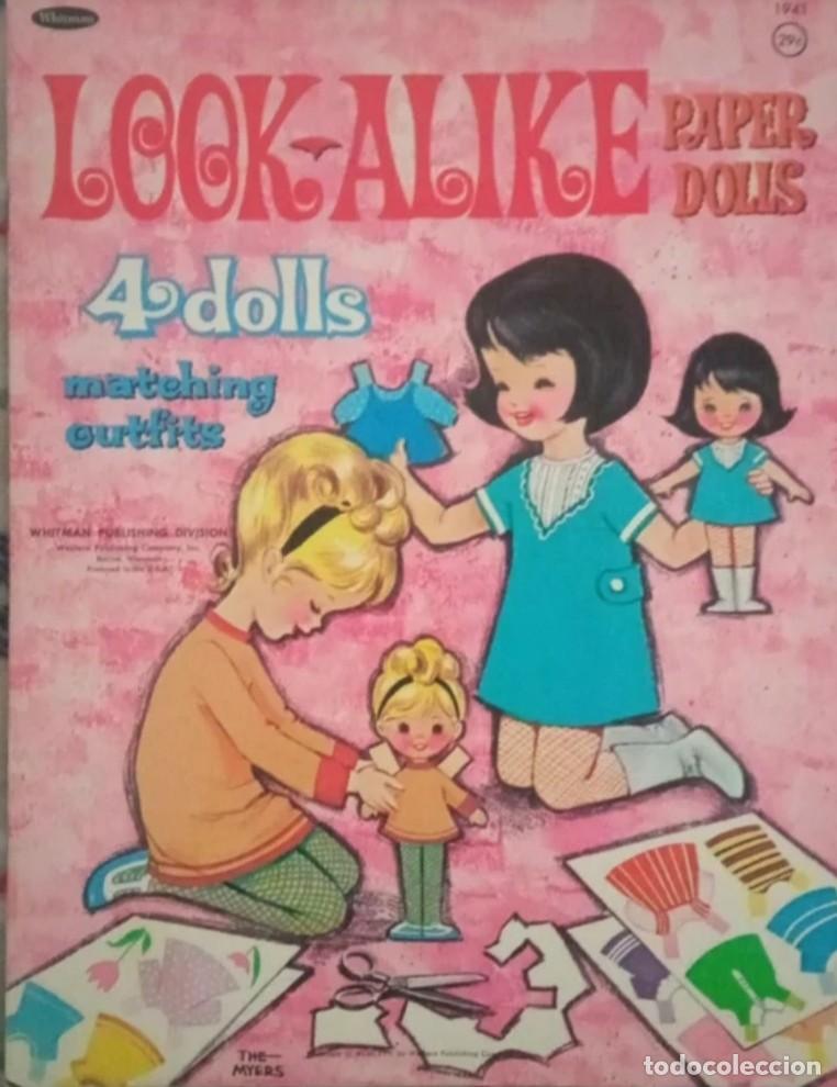 Coleccionismo recortables: Mu&ntilde;ecas recortables americanas - Foto 1