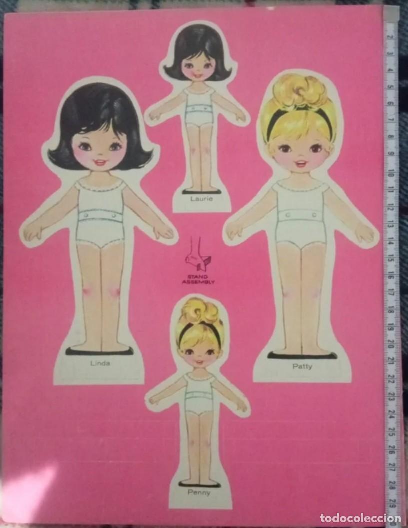 Coleccionismo recortables: Mu&ntilde;ecas recortables americanas - Foto 2