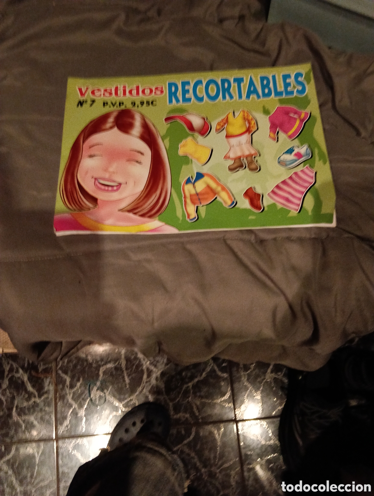 Coleccionismo recortables: Libro vestidos recortables n&uacute;mero 7 - Foto 1