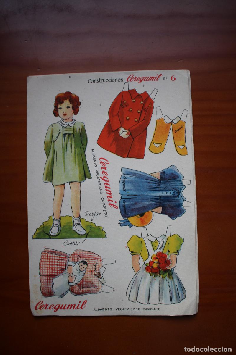 Coleccionismo recortables: Recortable de mu&ntilde;eca de Ceregumil. - Foto 1