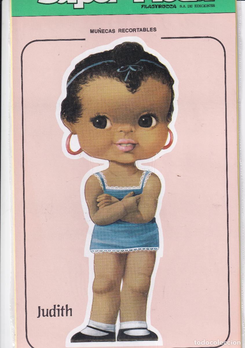 Coleccionismo recortables: RECORTABLE.- Super moda Judith. Edic. Filastroca 1982. - Foto 1