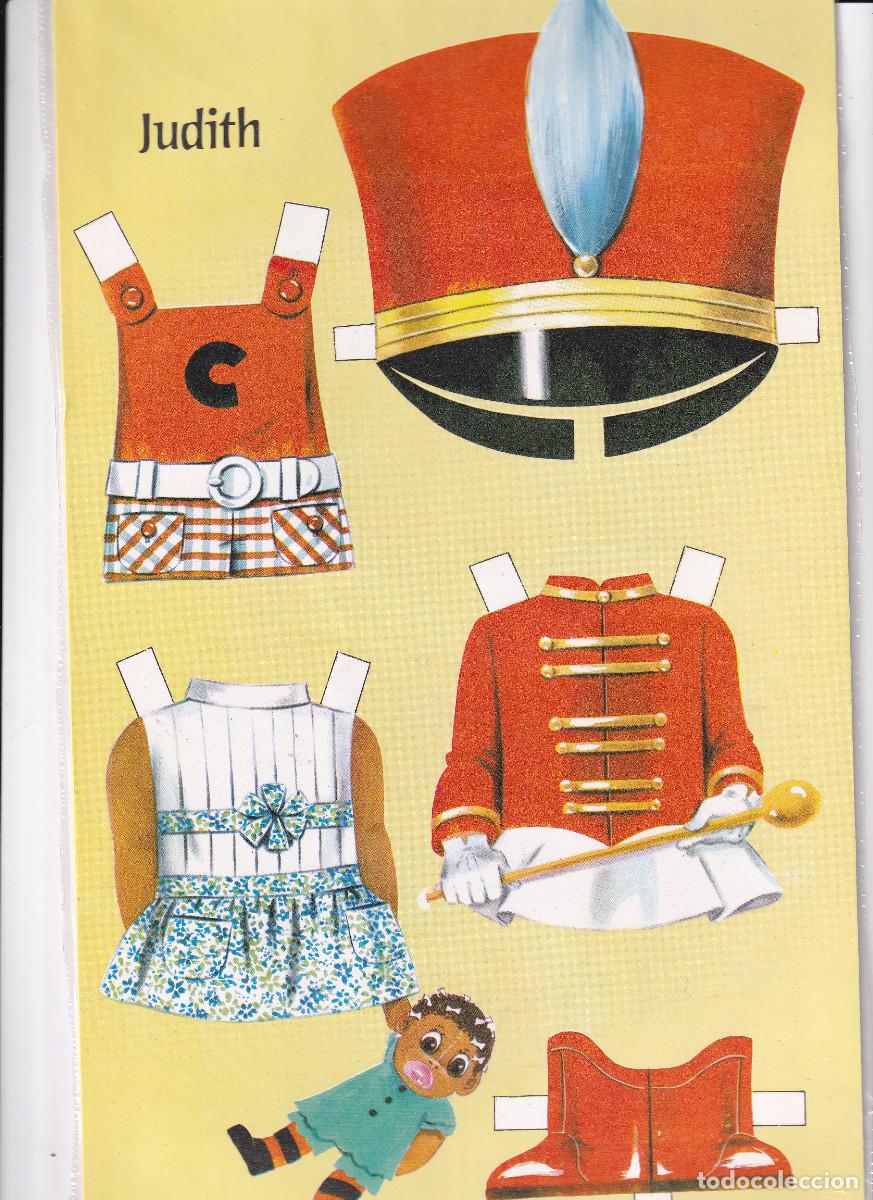 Coleccionismo recortables: RECORTABLE.- Super moda Judith. Edic. Filastroca 1982. - Foto 2